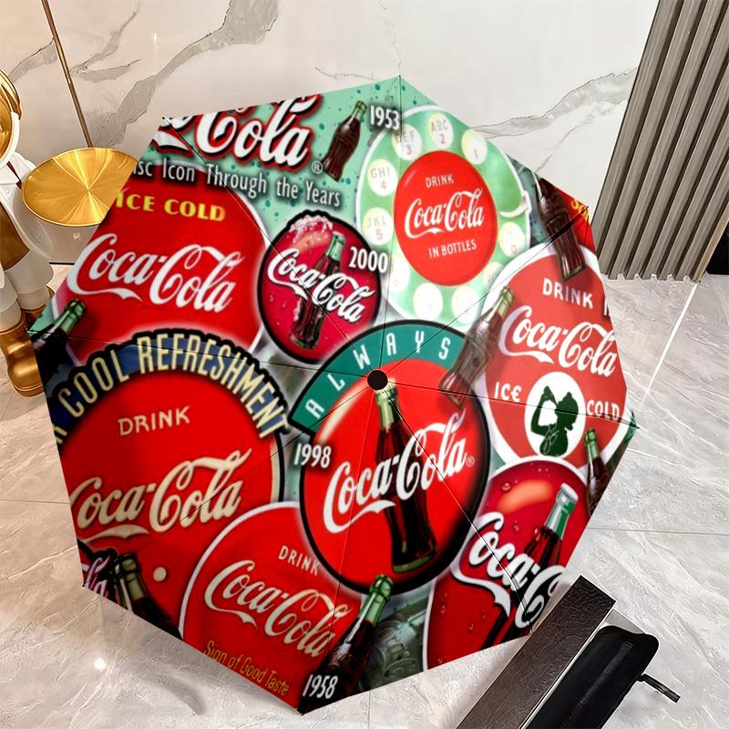 Christmas Gift Halloween Theme Bear Truck Coca Cola umbrella is suitable for all seasons, including home travel and outdoor activities Y19