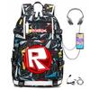 Hot Selling Game-Themed Outdoor Travel Bag Large Capacity with USB Hiking Backpack