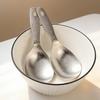 Non-Stick Pure Titanium Rice Spoon Lightweight Heat-resistant Serving Spoon Won't Damage Pot Anti-Bacterial Rice Scoop