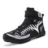 Mens Motorcycle Riding Boots High-Top Leather Touring Shoes With Rotating Buckle Anti-Slip Winter
