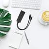 Kleiner PoE-Splitter USB C 5V Aktiver PoE-zu-USB-Adapter, 48V Eingang zu 5V Ausgang für Überwachungskameras