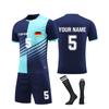 Personalised Shirts Kit Mens Girls With Name Number Custom Football Jerseys For Boys Training Suit