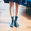 Bialicheu [3Set] Cindy Pearl Metallic Yarn See-Through Socks 3 Pairs