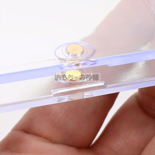 Toy God Magnetic Loader, UV Protection Rate: Over 99.99%, Magnetic Holder, Card Loader, 35pt, Magnetic Design for Easy Card Storage and Exchange (Set