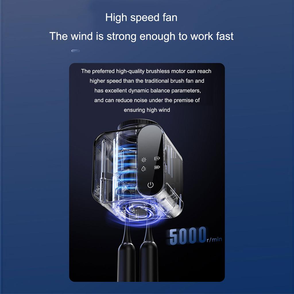 Smart Electric Toothbrush Holder Wall Mount Design with Automatic Drying and Cleaning Features for Hygienic Storage