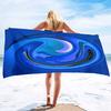 Colorful Whirlpool Series Seaside Vacation Beach Towel Swimming Bath Towel Microfiber Sports Towel