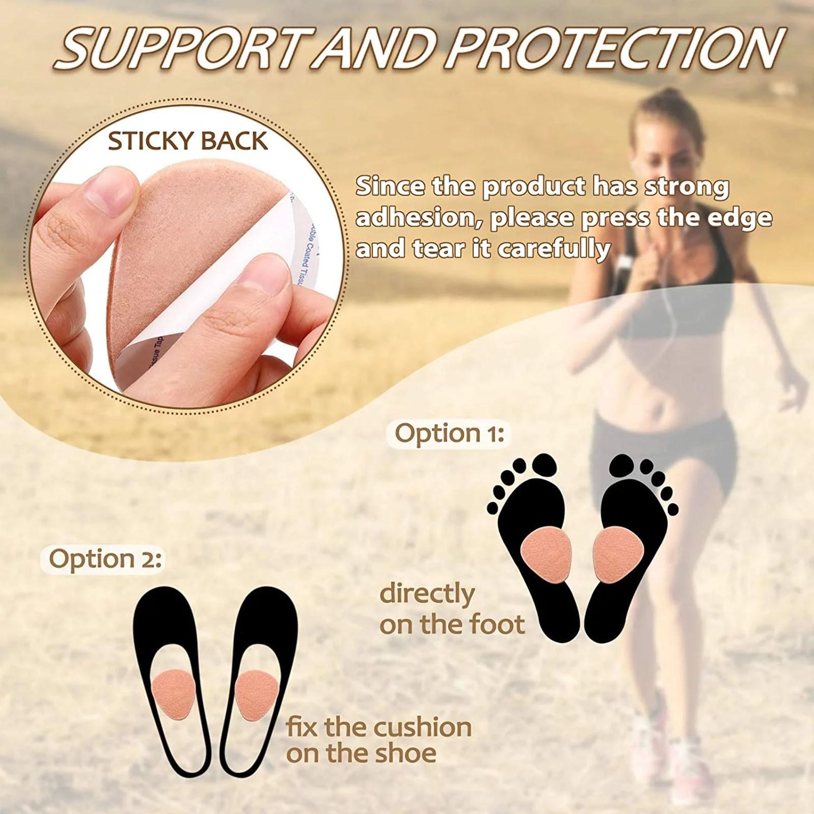 Обезболивающие плюсневые шерстяные подушечки для ног — фото 2