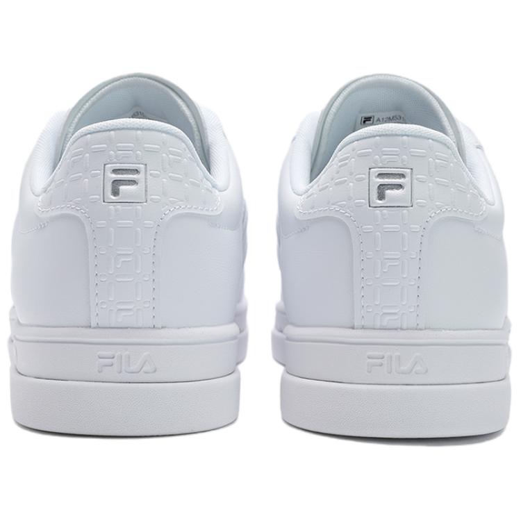 New FILA Vigor Low Top Skateboard Shoes Men's White A12M531517FBC