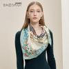 Jewel Butterfly 100% Mulberry Silk Scarf & Shawl Gift Set