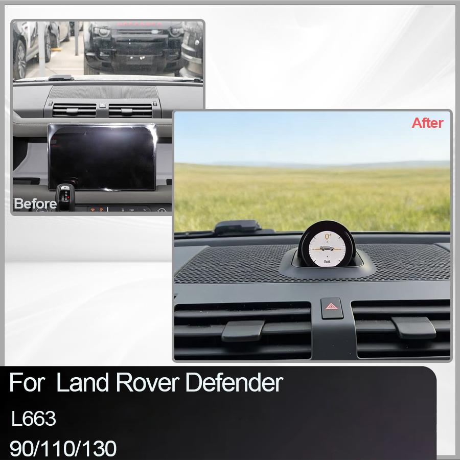 For Land Rover Defender L663 90/110/130 center-mounted speaker instrument gyroscope LED screen soundsystem BQQ1