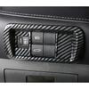 Carbon Fiber Pattern Headlight Switch Frame Trim For Toyota Highlander -