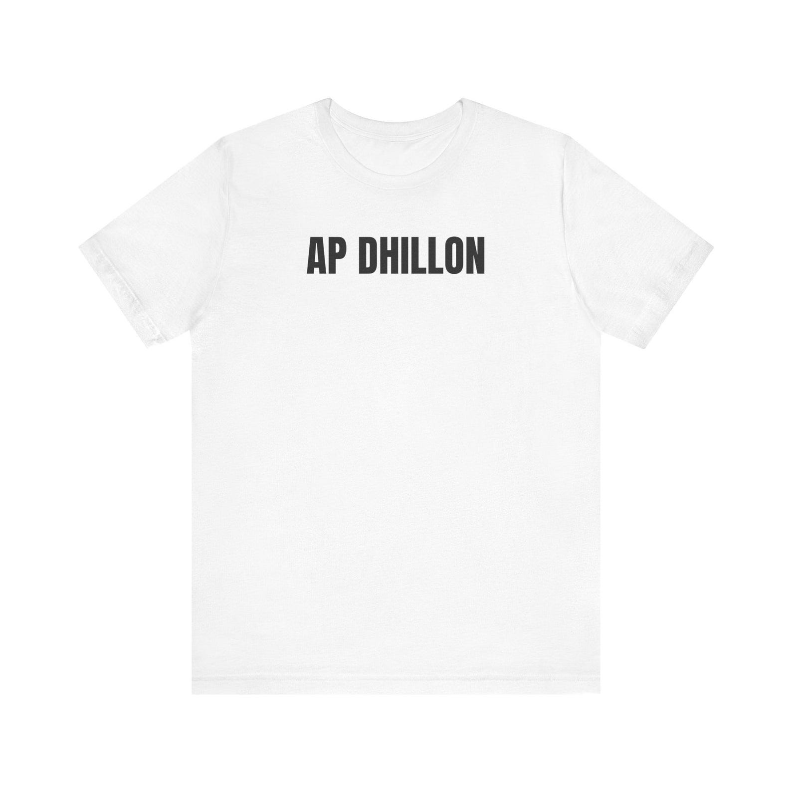AP Dhillon T-Shirt, British Rap Fan Tee S
