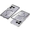 Magnetic Case For Sony Xperia 1 VIII Case For MagSafe Aluminium Alloy Metal Frame Matte Transparent Acrylic Cover