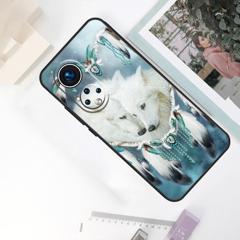 Dream Catcher Feather Wolf Case For Honor Magic 7 Pro 5 6 Lite Cover For Honor 200 400 50 70 90 X9 X8a X8b X9a X9b X9c