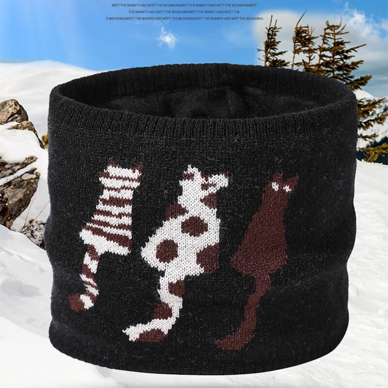 

Kids Cartoon Plush Knitted Neck Warmer 1