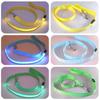 Adjustable LED Light Up Dog Leash Nylon Dog Glowing Walking Rope  Walking