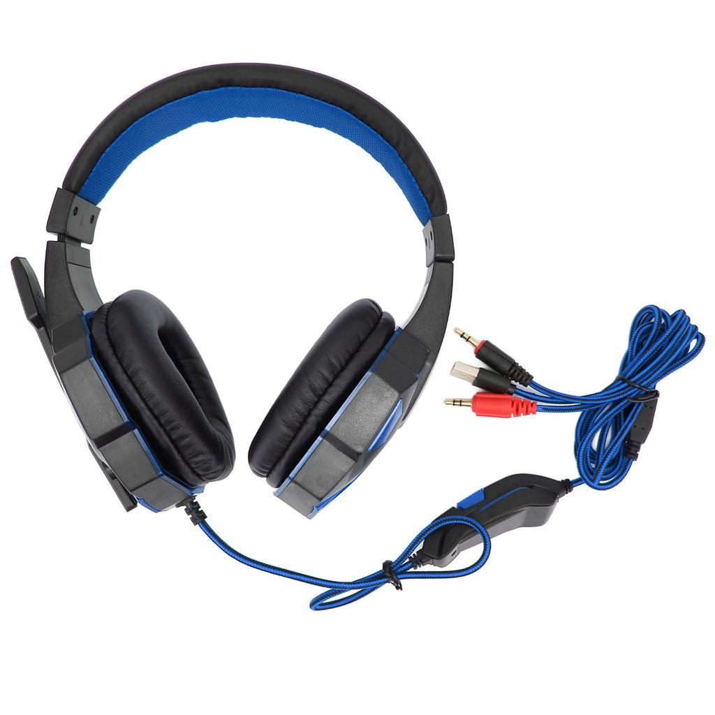 Gaming Headset Lichtgevend   Volume 3,5 mm Gaming Headset met Microfoon voor PC