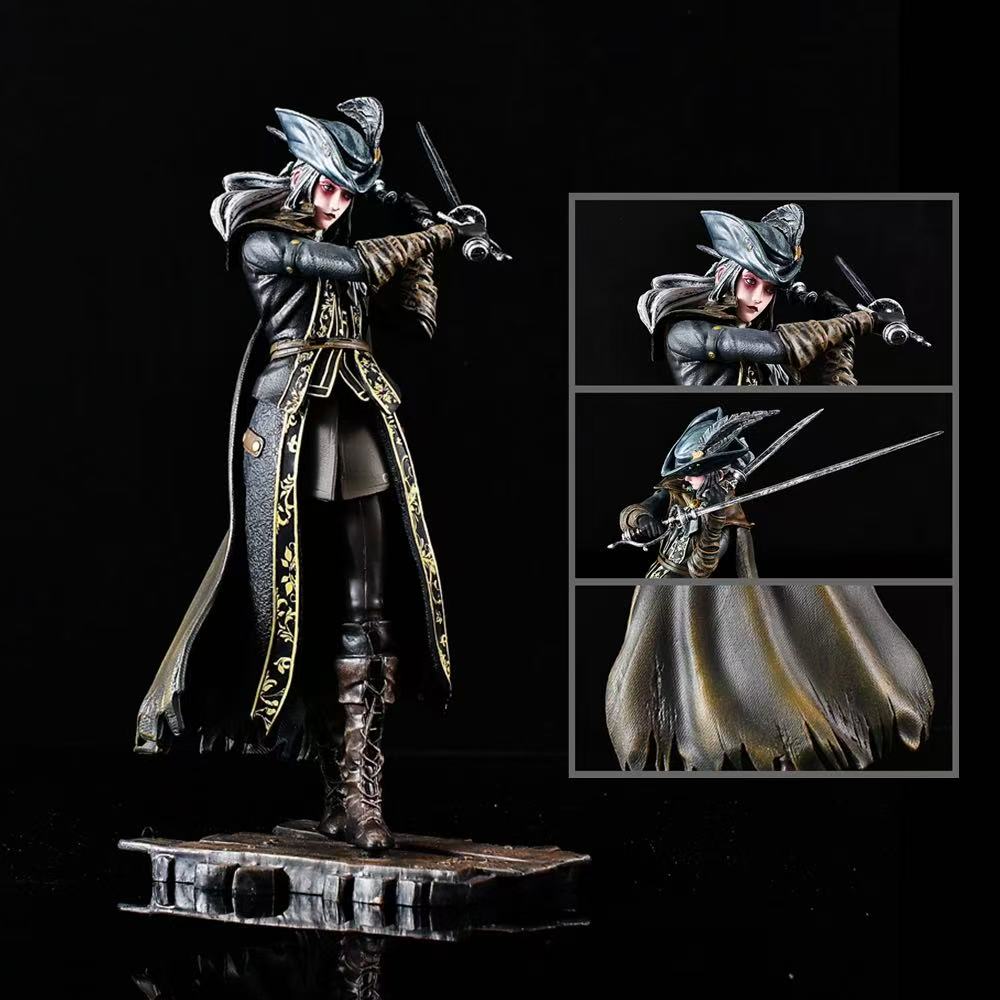 29cm Figurka Lady Marii z Bloodborne Figurki Marii Figurka Model Statua Lalka Kolekcja Dekoracja Biurka Zabawki Prezenty Urodzinowe dla Dzieci
