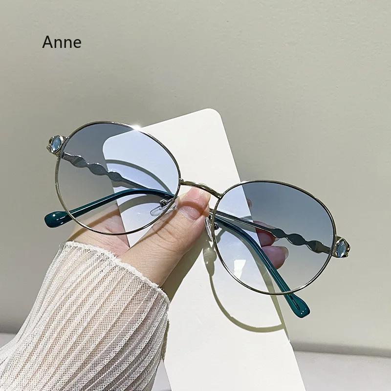 Vintage Sunglasses Women  Optical Eyeglasses Frame Designer Polarized Sun Glasses Ultraviolet-proof Polygonal Sunglasses New