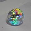 Mystic Topaz Round Cut 65.10 Ct Lab-Created AA++Rainbow Gemstone