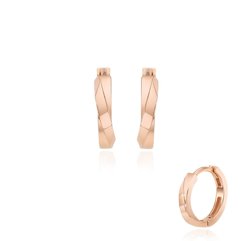 [Stonehenge] Silver One-Touch Earrings Sc1414