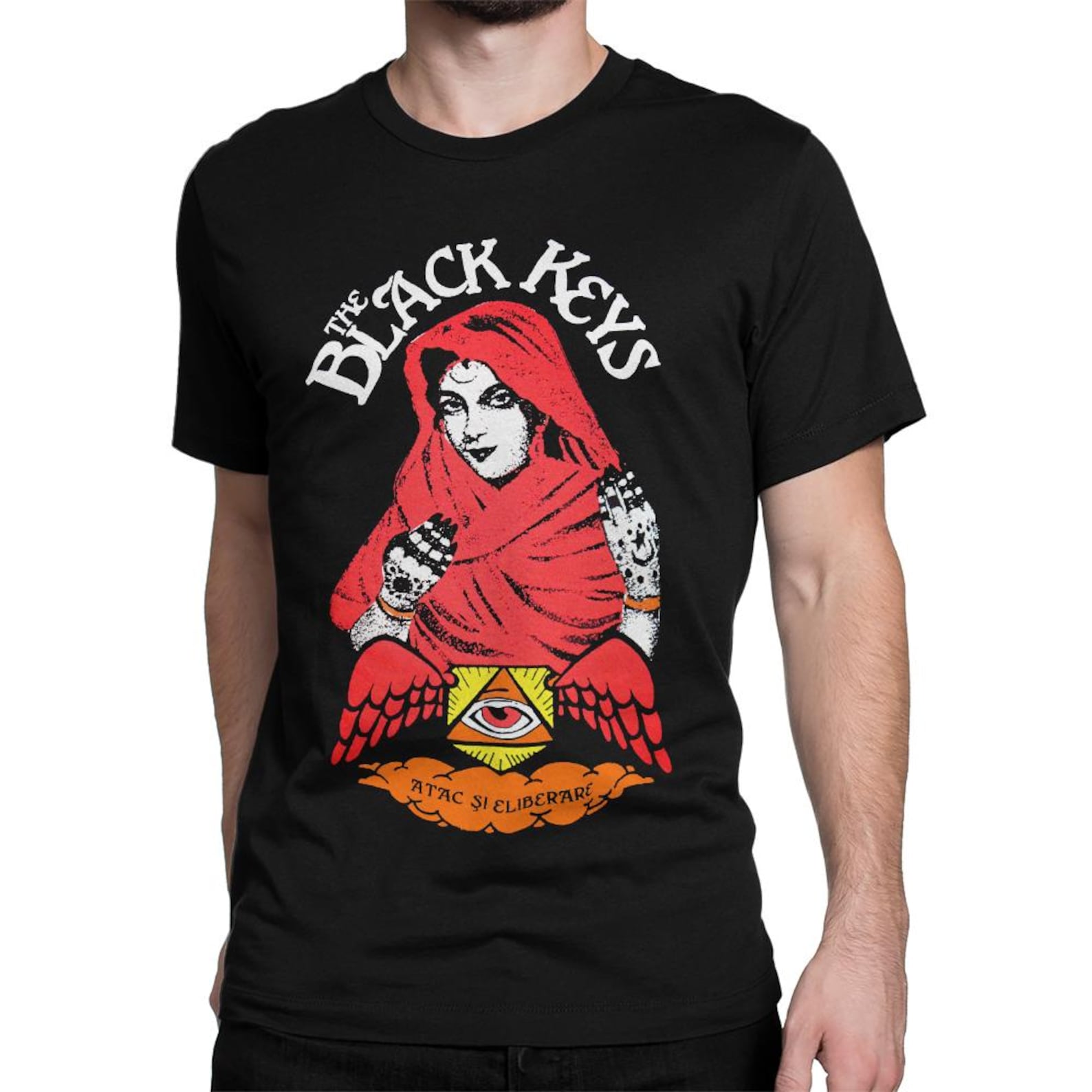 The Black Keys Tour T-Shirt, Men s and Women s Sizes M