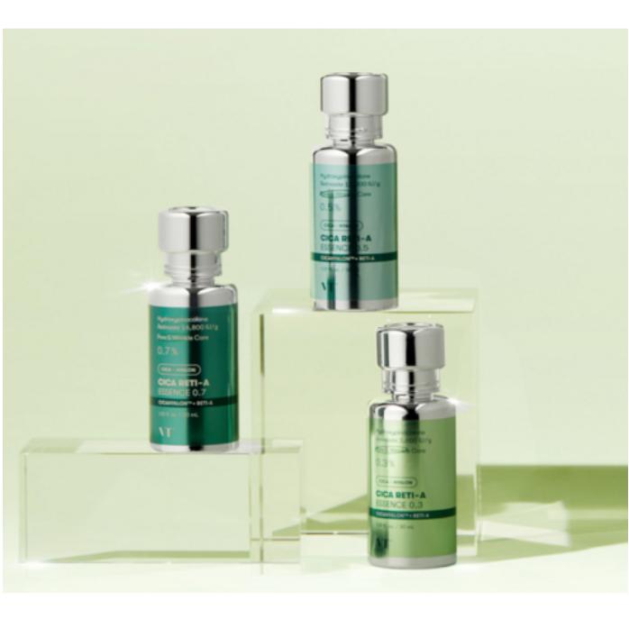 VT Cosmetic Cica Reti-A Essence 0.5 30ml – Hautglättende & Ausgleichende Pflege