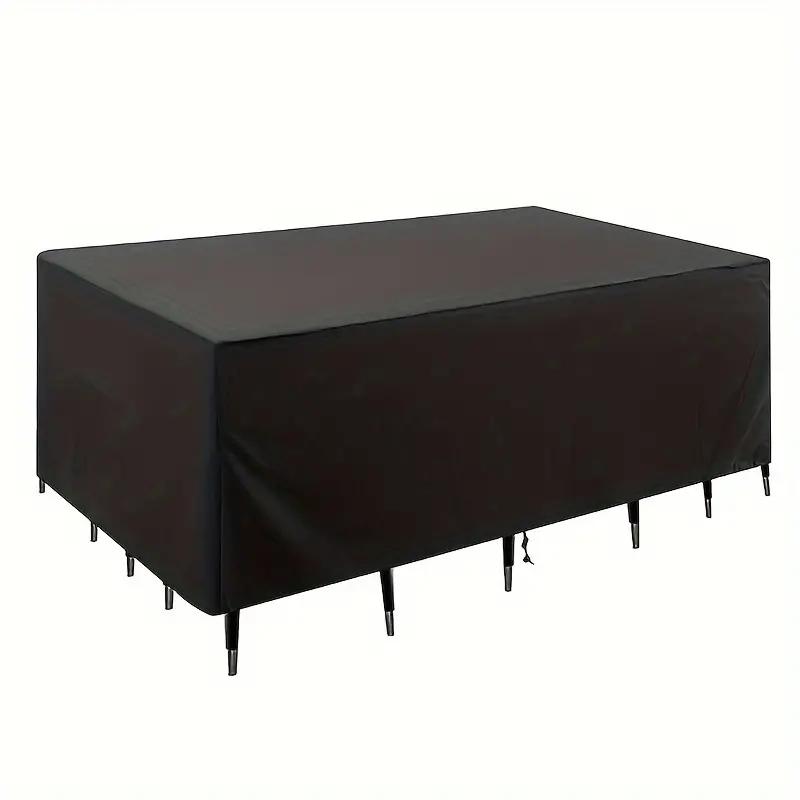 Garden Patio Furniture Protective Cover UV Protection Dust Cover for All Seasons Chair Sofa Table Cover