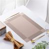 PVC Placemats Rectangle Table Mat High Quality Dining Table Place Mats  Hotel
