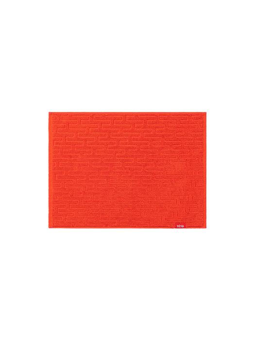 Оранжевый коврик для ванной TETO Signature 50x70 Teto Signature Orange Bath Mat 50x70