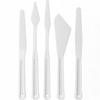 Plastic Palette Knife Set (Single/5pcs/6pcs) for Watercolor, Acrylic, Oil Painting
