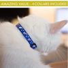 Cartoon Star Moon Pet Collar Adjustable Puppy Necklace for 4Pcs/Set Pet Accessories