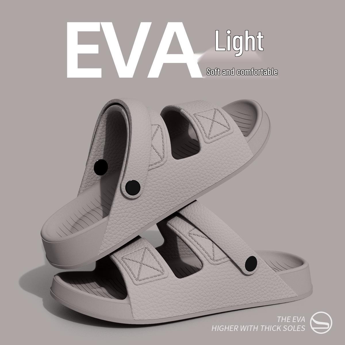 Мужские летние сандалии EVA Comfort 2025 Большого размера, противоскользящие, для вождения 42-43 верблюд