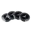 4Pcs 56mm Car Logo Wheel Hub Cap Stickers Aluminium Accessories For Mercedes Benz Amg W205 W211 W204 W212 W213 W203 W176 W221 CK1