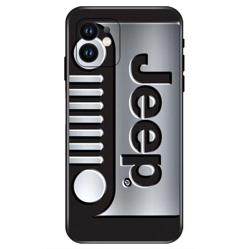 Ysmd8 Soft TPU Phone Case For jEEP For iPhone 16 15 14 13 12 Pro Official Apple Cover for iPhone 16 Plus 12 13 14 15 16 17 Pro Max