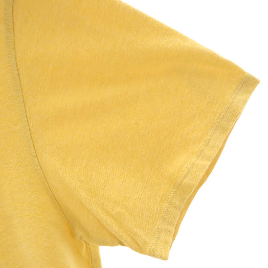 Kitsune' Tee Made in Portugal Short sleeve T-shirt L yellow Men's Used