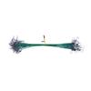 50Pcs 15cm/20cm/25cm High Strength Fishing Wire Leaders Heavy Duty Fishing Stainless Wire Leaders with Swivels and Snaps