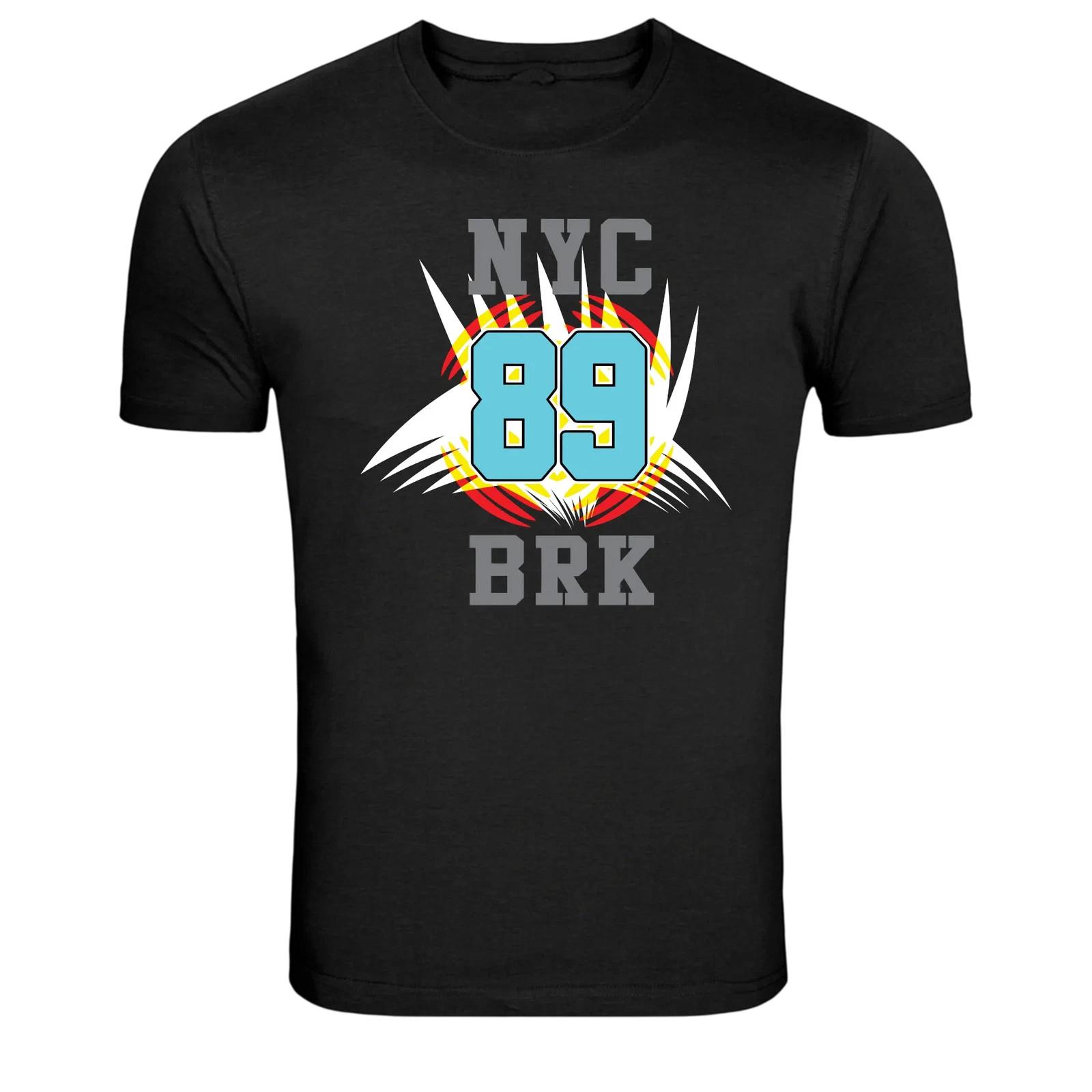 NYC BRK 89 Urban Street Style Graphic T-Shirt M