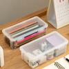 Translucent Pencil Case Box Stationery Case Pencil Storage Colour Pencil Storage Children's Crayon Painting Sketching Pencil Box