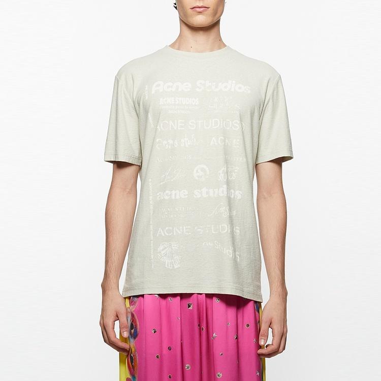 Acne Studios T Shirt Unisex Herbal Green CL0279-DOB