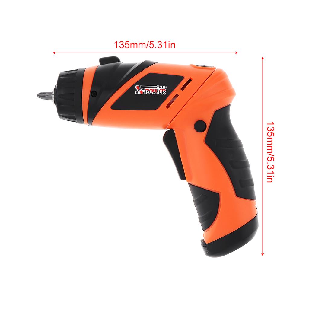 4 X 5AA Mini Electric Screwdriver for Furniture Installation / Screwing