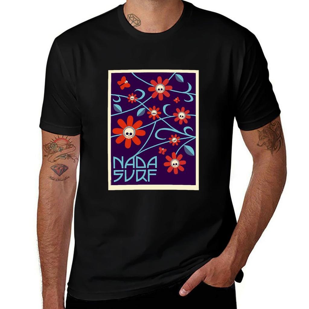 Nada Surf Tshirt Urban Casual Loose Fit Tee Tshirt