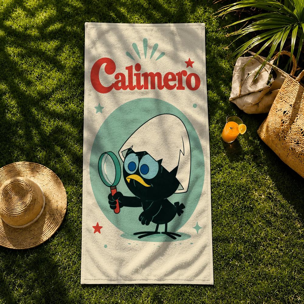 Cartoon C-Calimero Towel Towel beach towel, quick drying absorbent bath towel for Swim,Gym,Camping,Outdoor hot