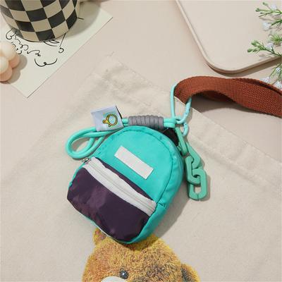 Portachiavi Zaino Colorato Accessorio Pratico Portachiavi Zaino in Miniatura Unico Portachiavi Per Oggetti Essenziali Quotidiani