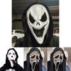 Scream Geest Latex Masker Met Scheuren Voor Horrorfeest En Halloween Cosplay Gebruik