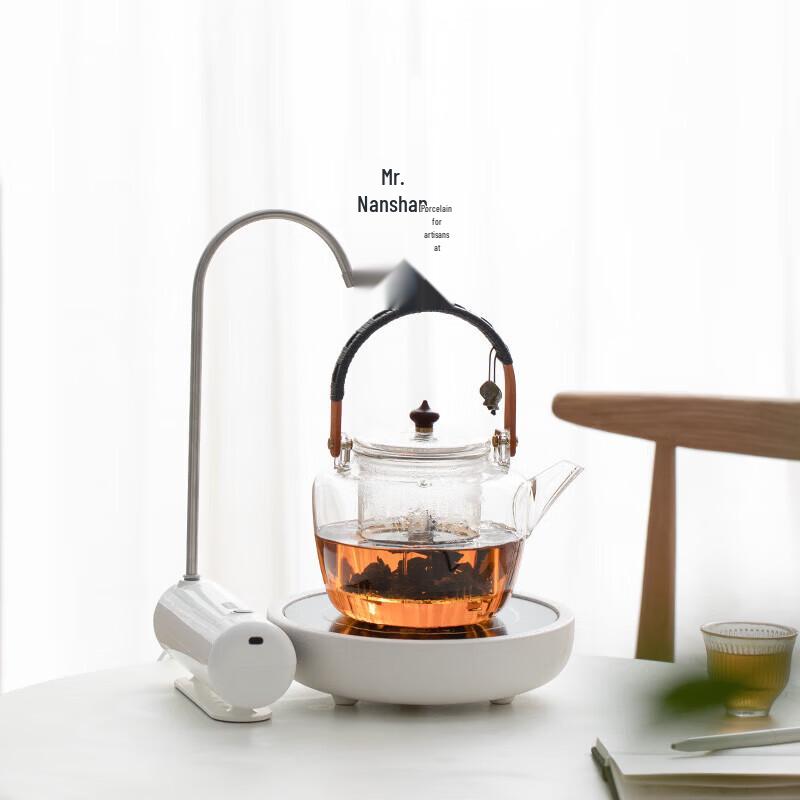 Nanshan Xiansheng Electric Ceramic Tea Stove & Integrated Glass Teapot Set