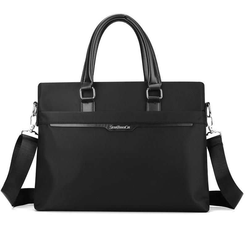 Oxford Cloth Men's Multifunctional Briefcase and Shoulder Bag