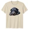 Sleeping Dog Animals Dogs Graphic Tee Mens T-Shirt Womens Unisex Top