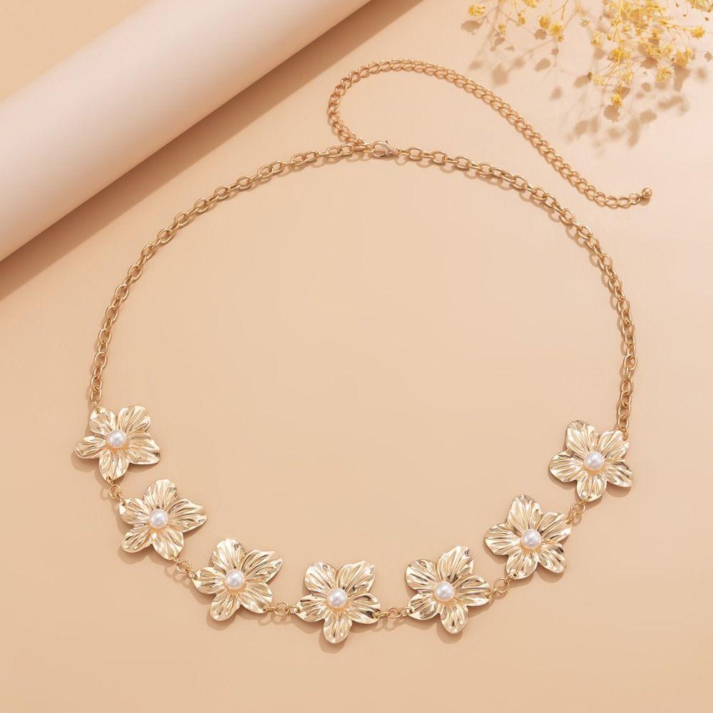 Punk Retro Waist Chain Adjustable Punk Chain Belt Lightweight Women's Waist Chain