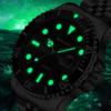 SANDA New Men's Quartz Watch Waterproof Calendar Display Day Glow In The Dark Simple Personalized Men's Watch